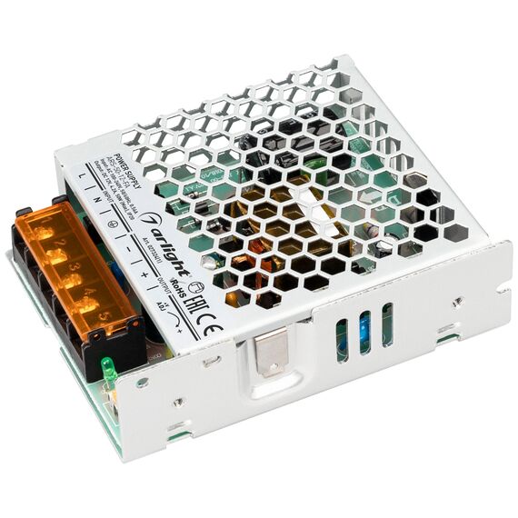 Arlight 027324(1) Блок питания ARS-50-12-FA (12V, 4,2A, 50W) (Arlight, IP20 Сетка, 3 года) 027324(1)