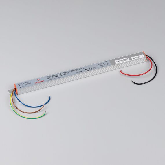 Arlight 026419(1) Блок питания ARV-12036-LONG-D (12V, 3A, 36W) (Arlight, IP20 Металл, 2 года) 026419(1), изображение 3
