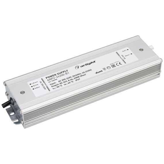 Arlight 028785 Блок питания ARPV-24200-B1 (24V, 8,3A, 200W) (Arlight, IP67 Металл, 3 года) 028785, изображение 2