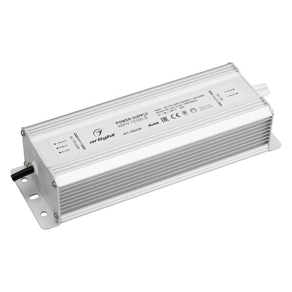 Arlight 026435 Блок питания ARPV-12150-D (12V, 12,5A, 150W) (Arlight, IP67 Металл, 3 года) 026435, изображение 2