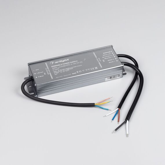 Arlight 036936 Блок питания ARPV-LG24250-PFC-0-10V-CV-CC (24V, 10,4A, 250W) (Arlight, IP67 Металл, 5 лет) 036936, изображение 3