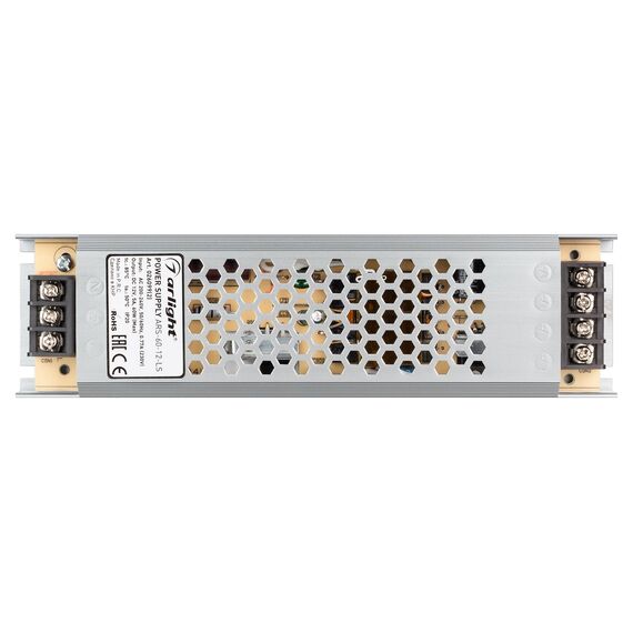 Arlight 026099(2) Блок питания ARS-60-12-LS (12V, 5A, 60W) (Arlight, IP20 Сетка, 2 года) 026099(2), изображение 4