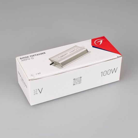Arlight 026434 Блок питания ARPV-12100-D (12V, 8,3A, 100W) (Arlight, IP67 Металл, 3 года) 026434, изображение 8