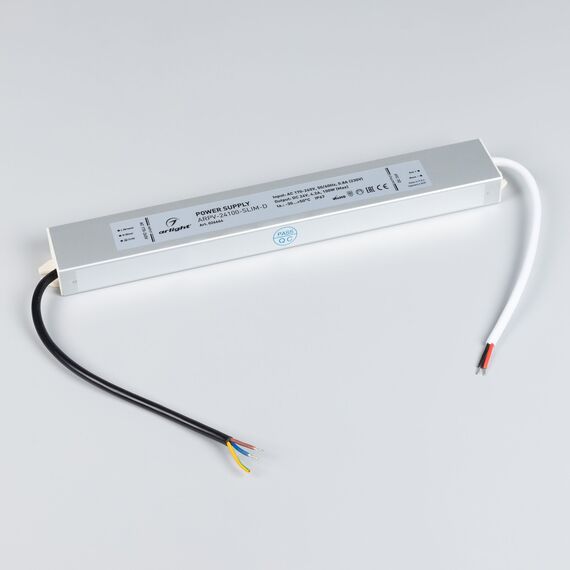 Arlight 026664 Блок питания ARPV-24100-SLIM-D (24V, 4,2A, 100W) (Arlight, IP67 Металл, 3 года) 026664, изображение 4