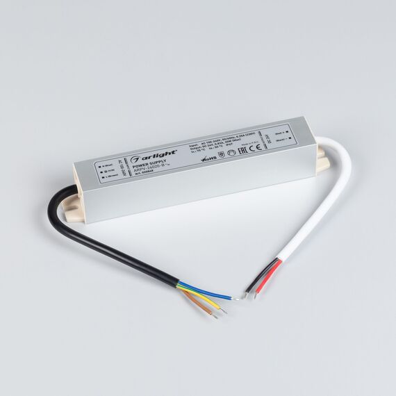 Arlight 020848 Блок питания ARPV-24020-B (24V, 0,8A, 20W) (Arlight, IP67 Металл, 3 года) 020848, изображение 4