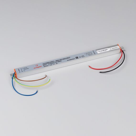 Arlight 026418(1) Блок питания ARV-12024-LONG-D (12V, 2A, 24W) (Arlight, IP20 Металл, 2 года) 026418(1), изображение 3