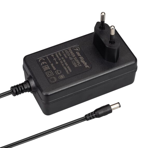 Arlight 034847 Блок питания ARDV-48-12BW (12V, 4,0A, 48W) (Arlight, Адаптер, 3 года) 034847