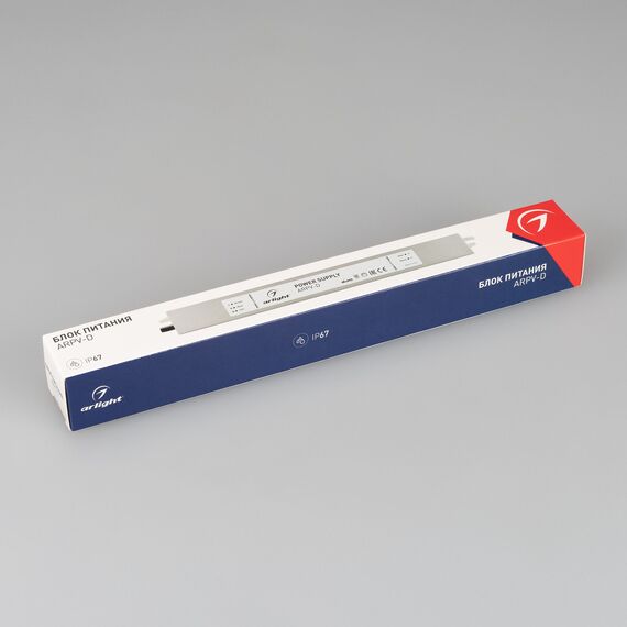 Arlight 022458(1) Блок питания ARPV-12060-SLIM-D (12V, 5A, 60W) (Arlight, IP67 Металл, 3 года) 022458(1), изображение 7