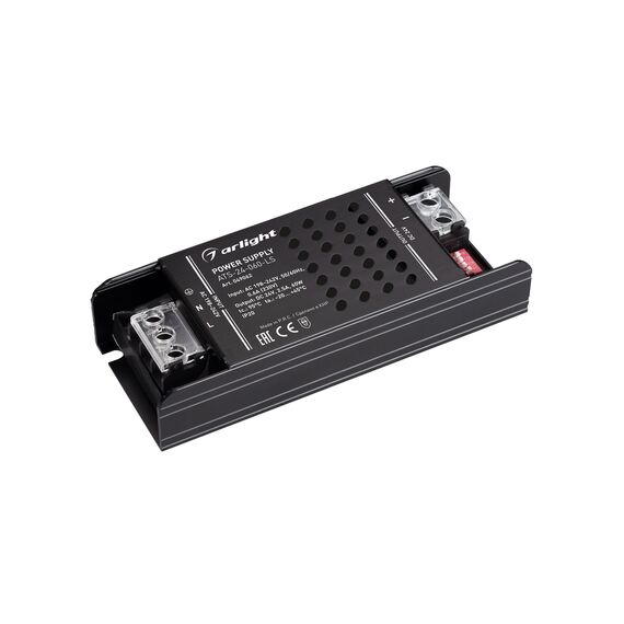 Arlight 049062 Блок питания ATS-24-060-LS (24V, 2,5A, 60W) (Arlight, IP20 Сетка, 5 лет) 049062