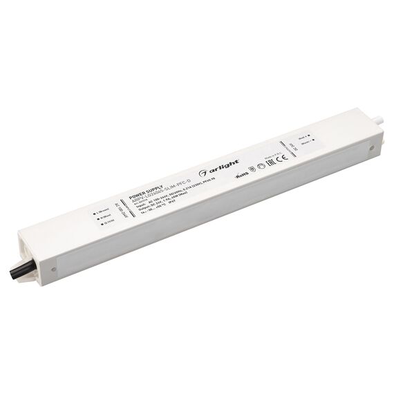 Arlight 031719 Блок питания ARPV-LG24045-SLIM-PFC-D (24V, 1,9A, 45W) (Arlight, IP67 Металл, 5 лет) 031719