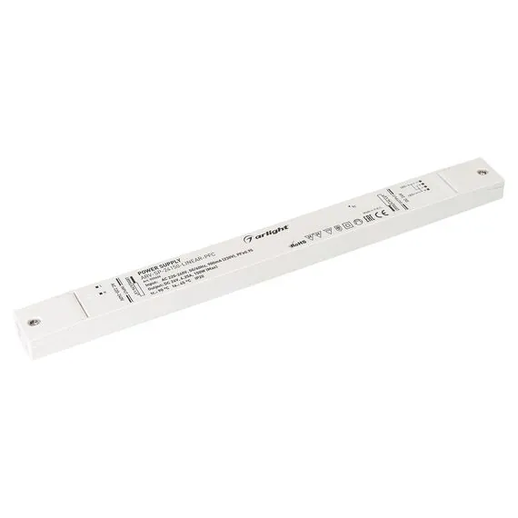 Arlight 032626 Блок питания ARV-SP-24150-LINEAR-PFC (24V, 6,25A, 150W) (Arlight, IP20 Пластик, 5 лет) 032626