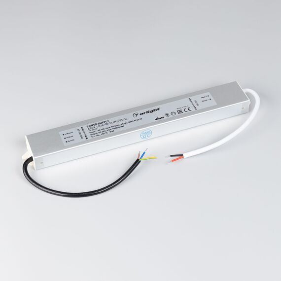 Arlight 031722 Блок питания ARPV-LG24100-SLIM-PFC-D (24V, 4,2A, 100W) (Arlight, IP67 Металл, 5 лет) 031722, изображение 4