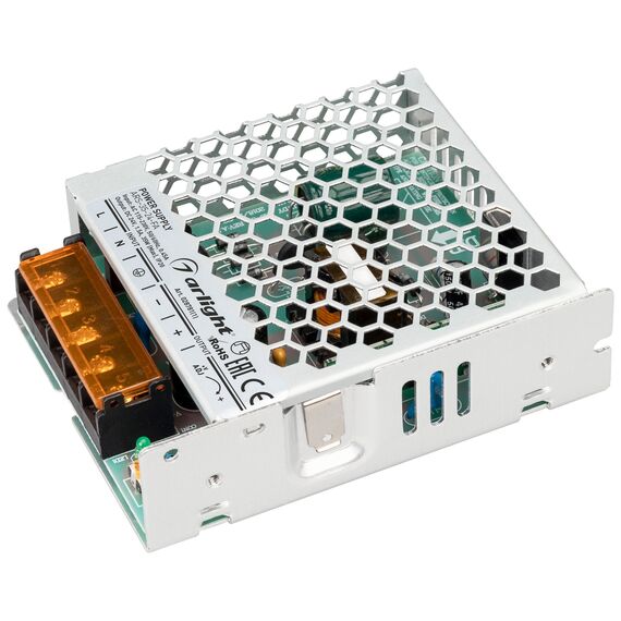 Arlight 028781(1) Блок питания ARS-35-24-FA (24V, 1,5A, 35W) (Arlight, IP20 Сетка, 3 года) 028781(1)