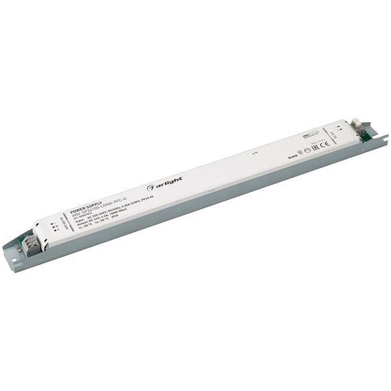 Arlight 025479(1) Блок питания ARV-SP24100-LONG-PFC-A (24V, 4,2A, 100W) (Arlight, IP20 Металл, 5 лет) 025479(1)