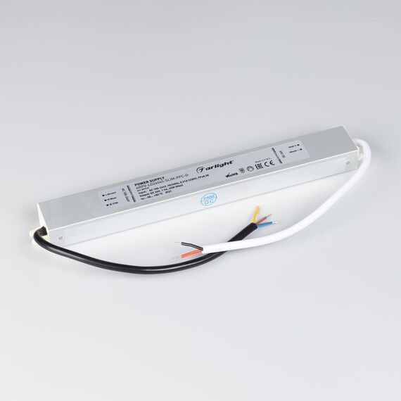 Arlight 031719 Блок питания ARPV-LG24045-SLIM-PFC-D (24V, 1,9A, 45W) (Arlight, IP67 Металл, 5 лет) 031719, изображение 3
