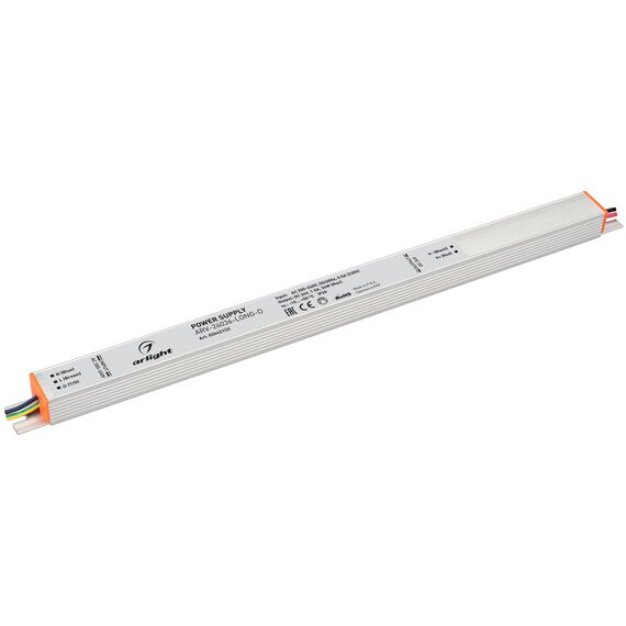 Arlight 026421(2) Блок питания ARV-24036-LONG-D (24V, 1,5A, 36W) (Arlight, IP20 Металл, 3 года) 026421(2)
