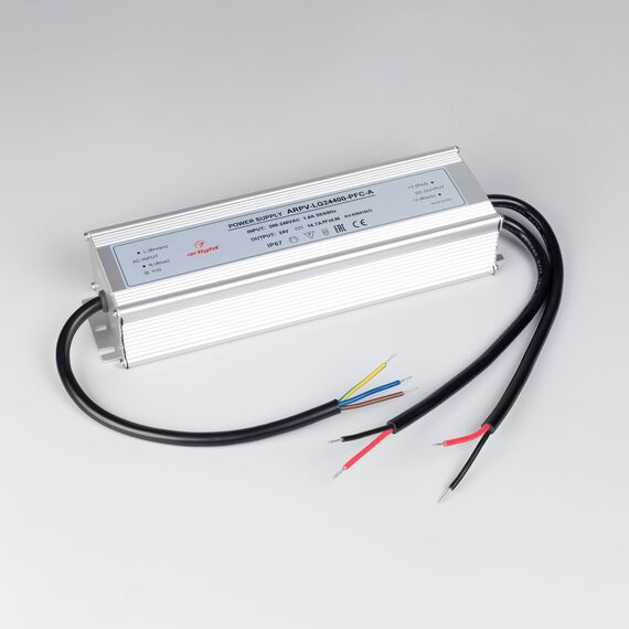 Arlight 026810(1) Блок питания ARPV-LG24400-PFC-A (24V, 16,7A, 400W) (Arlight, IP67 Металл, 5 лет) 026810(1), изображение 3