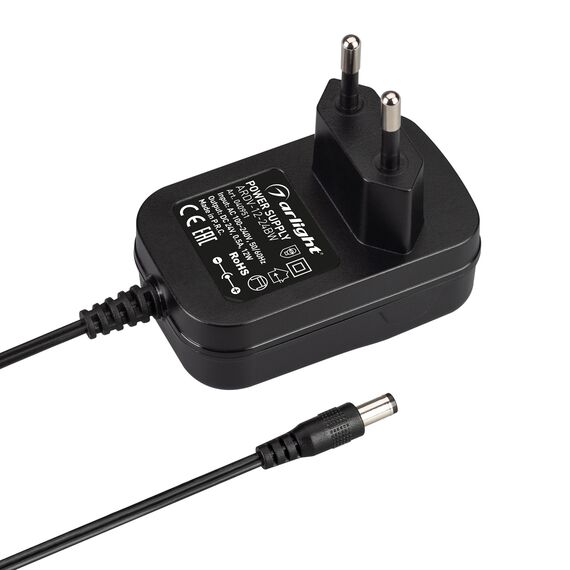 Arlight 040951 Блок питания ARDV-12-24BW (24V, 0,5A, 12W) (Arlight, Адаптер, 3 года) 040951