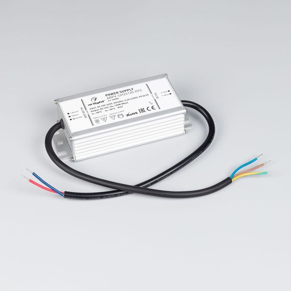 Arlight 028085 Блок питания ARPV-UH24120-PFC (24V, 5,0A, 120W) (Arlight, IP67 Металл, 7 лет) 028085, изображение 4