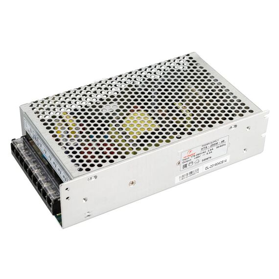 Arlight 020674 Блок питания HTS-250M-48 (48V, 5,2A, 250W) (Arlight, IP20 Сетка, 3 года) 020674, изображение 2