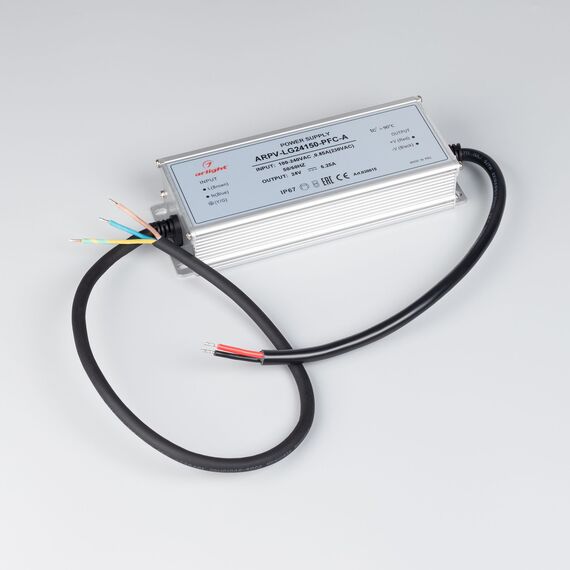 Arlight 030015 Блок питания ARPV-LG24150-PFC-A (24V, 6,25A, 150W) (Arlight, IP67 Металл, 5 лет) 030015, изображение 4