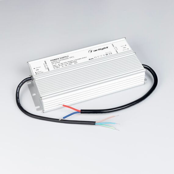 Arlight 031032 Блок питания ARPV-UH48600-PFC (48V, 12,5A, 600W) (Arlight, IP67 Металл, 7 лет) 031032, изображение 3