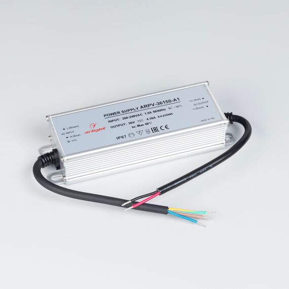 Arlight 035965 Блок питания ARPV-36150-A1 (36V, 4,16A, 150W) (Arlight, IP67 Металл, 3 года) 035965, изображение 4