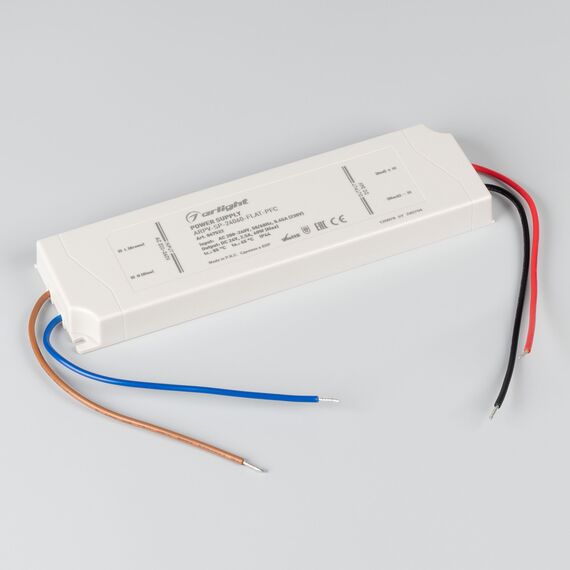 Arlight 047532 Блок питания ARPV-SP-24060-FLAT-PFC (24V, 2,5A, 60W) (Arlight, IP44 Пластик, 5 лет) 047532, изображение 4