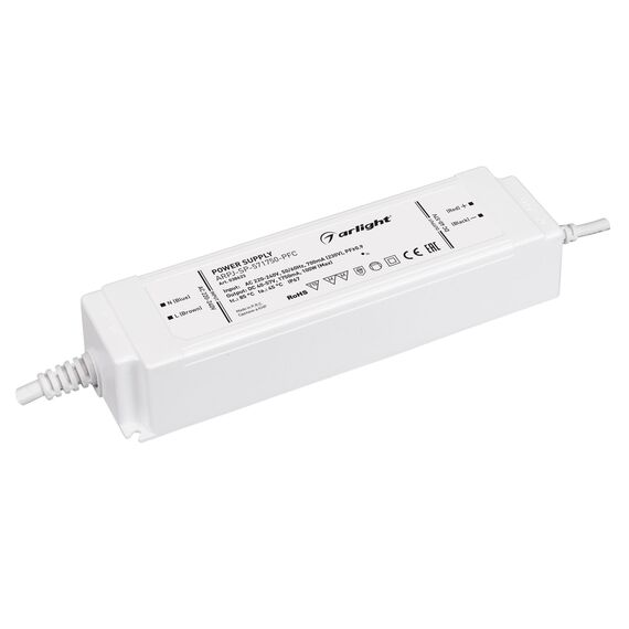 Arlight 038623 Блок питания ARPJ-SP-571750-PFC (100W, 40-57V, 1,75A) (Arlight, IP67 Пластик, 5 лет) 038623