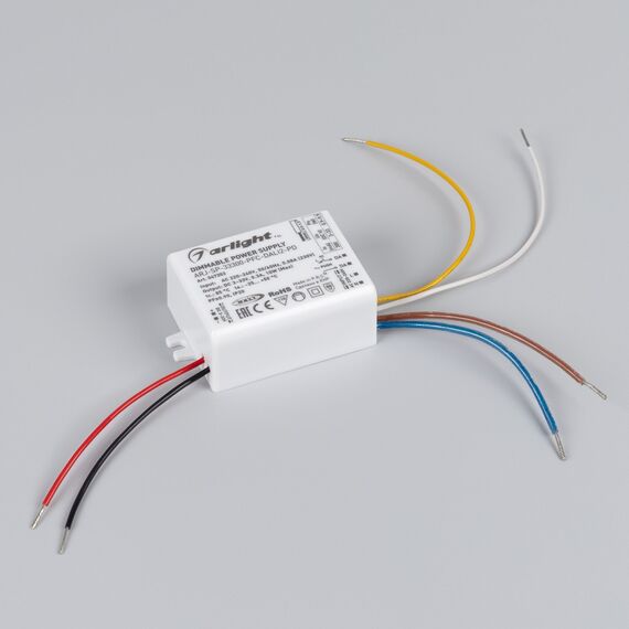 Arlight 047353 Блок питания ARJ-SP-33300-PFC-DALI2-PD (10W, 3-33V, 300mA) (Arlight, IP20 Пластик, 5 лет) 047353, изображение 4