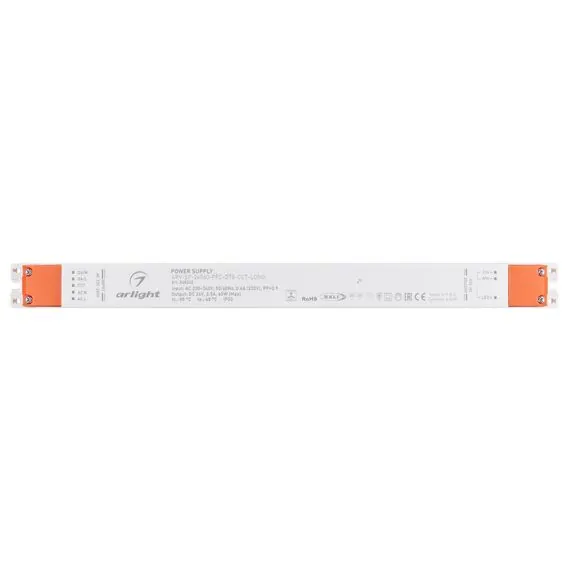 Arlight 048242 Блок питания ARV-SP-24060-PFC-DT8-CCT-LONG (24V, 2,5A, 60W) (Arlight, IP20 Пластик, 5 лет) 048242, изображение 4