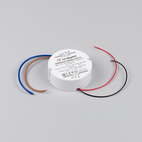 Arlight 040972 Блок питания ARJ-SP-351050-PFC-TRIAC-R (36W, 23-35V, 1050mA) (Arlight, IP44 Пластик, 5 лет) 040972, изображение 3