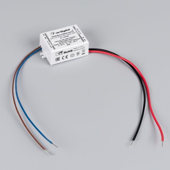 Arlight 047587 Блок питания ARPJ-SP-39260-PFC-TRIAC-MINI (10W, 20-39V, 260mA) (Arlight, IP65 Пластик, 5 лет) 047587, изображение 4