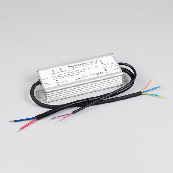 Arlight 025747 Блок питания ARPV-UH12150-PFC-0-10V (12V, 12,5A, 150W) (Arlight, IP67 Металл, 7 лет) 025747, изображение 4