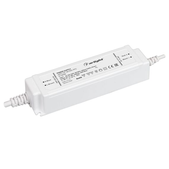 Arlight 037270 Блок питания ARPJ-SP-381050-PFC (40W, 19-38V, 1,05A) (Arlight, IP67 Пластик, 5 лет) 037270