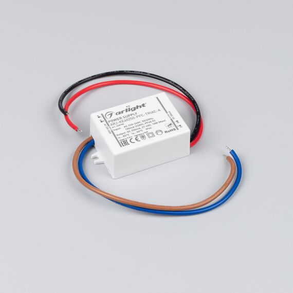 Arlight 028780 Блок питания ARJ-KE40250-PFC-TRIAC-A (10W, 250mA) (Arlight, IP44 Пластик, 5 лет) 028780, изображение 4