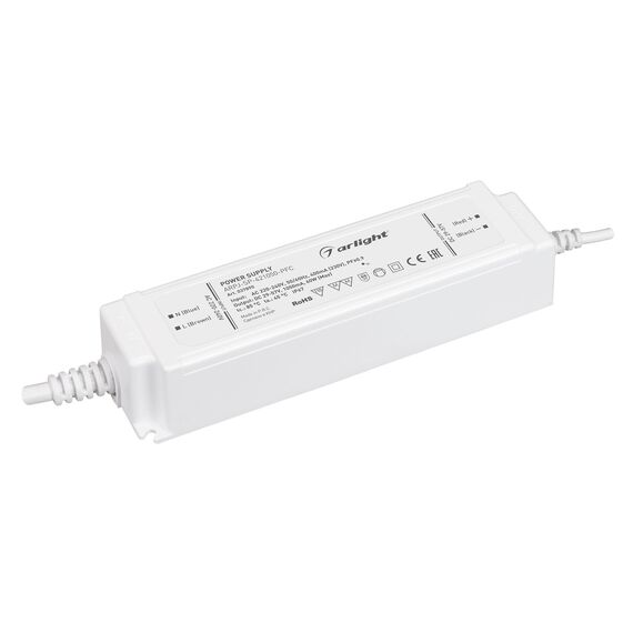 Arlight 037890 Блок питания ARPJ-SP-421050-PFC (60W, 29-57V, 1,05A) (Arlight, IP67 Пластик, 5 лет) 037890