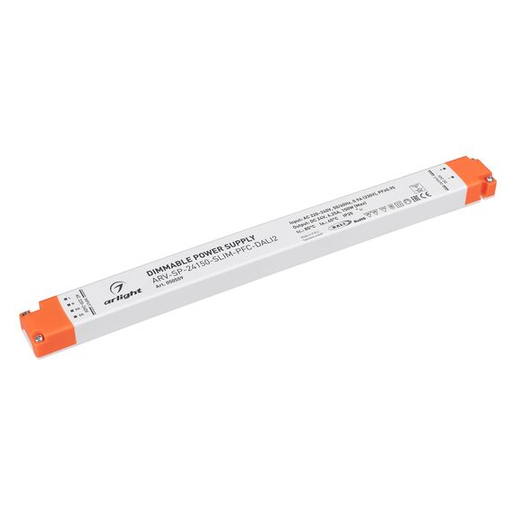 Arlight 050559 Блок питания ARV-SP-24150-SLIM-PFC-DALI2 (24V, 6,25A, 150W) (Arlight, IP20 Пластик, 5 лет) 050559