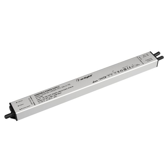Arlight 034882 Блок питания ARPV-LG48100-LINEAR-PFC-DALI2-PD (48V, 2,08A, 100W) (Arlight, IP67 Металл, 5 лет) 034882