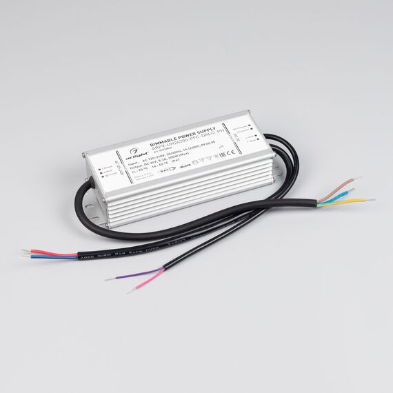 Arlight 028108(2) Блок питания ARPV-UH24200-PFC-DALI2-PH (24V, 8,3A, 200W) (Arlight, IP67 Металл, 7 лет) 028108(2), изображение 3