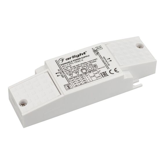 Arlight 027139 Блок питания ARJ-7-PFC-TRIAC-A (7W, 180-350mA) (Arlight, IP20 Пластик, 5 лет) 027139, изображение 2