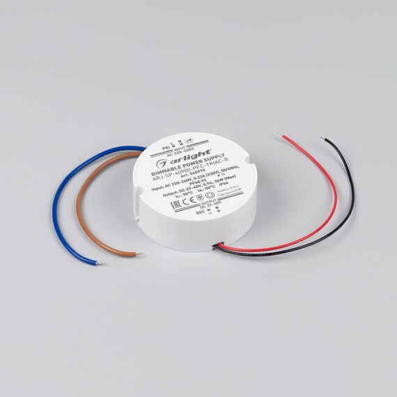 Arlight 040970 Блок питания ARJ-SP-40900-PFC-TRIAC-R (36W, 27-40V, 900mA) (Arlight, IP44 Пластик, 5 лет) 040970, изображение 4