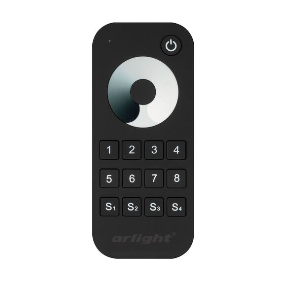 Arlight 031935 Пульт SMART-R24-DIM Black (8 зон, 2,4G) (Arlight, IP20 Пластик, 5 лет) 031935, изображение 4