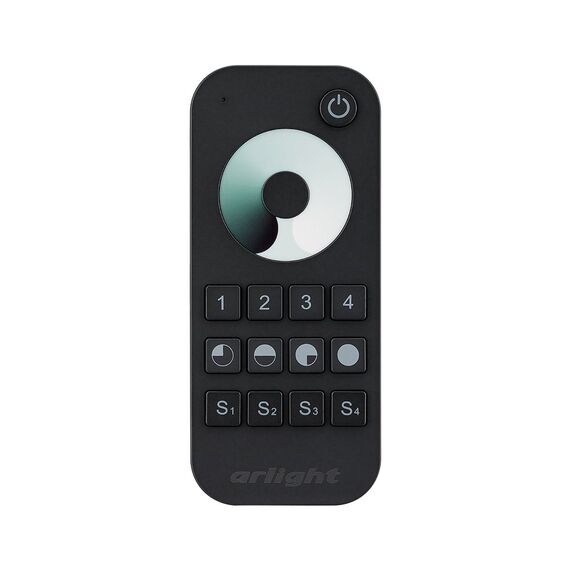Arlight 023475 Пульт SMART-R24-DIM Black (4 зоны, 2,4G) (Arlight, IP20 Пластик, 5 лет) 023475, изображение 3