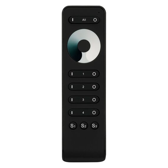 Arlight 025030 Пульт SMART-R33-DIM Black (4 зоны, 2,4G) (Arlight, IP20 Пластик, 5 лет) 025030, изображение 4