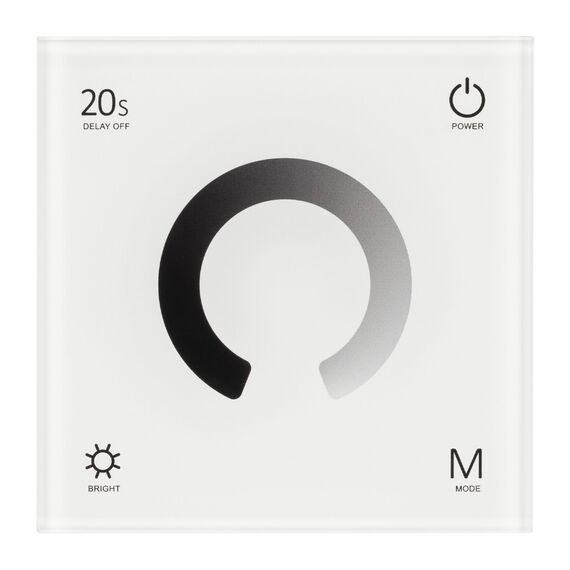 Arlight 034774 Панель SMART-P4-DIM-G-IN White (12-24V, 4x3A, Sens, 2,4G) (Arlight, IP20 Пластик, 5 лет) 034774, изображение 4