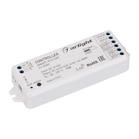 Arlight 023821 Контроллер SMART-K13-SYNC (12-24V, 4x3A, 2,4G) (Arlight, IP20 Пластик, 5 лет) 023821, изображение 2