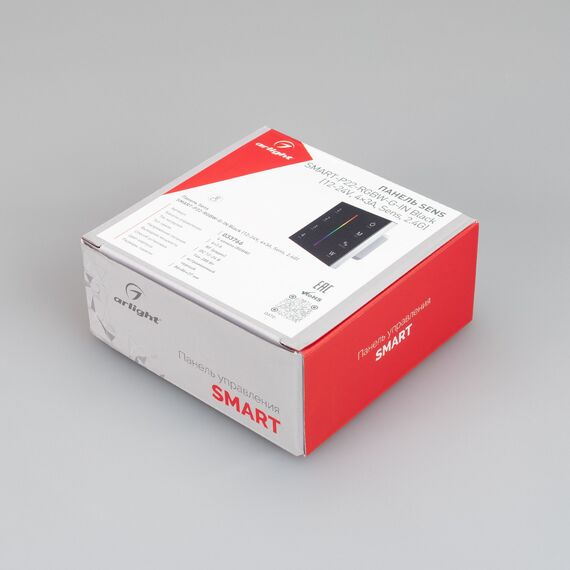 Arlight 033766 Панель SMART-P22-RGBW-G-IN Black (12-24V, 4x3A, Sens, 2,4G) (Arlight, IP20 Пластик, 5 лет) 033766, изображение 8
