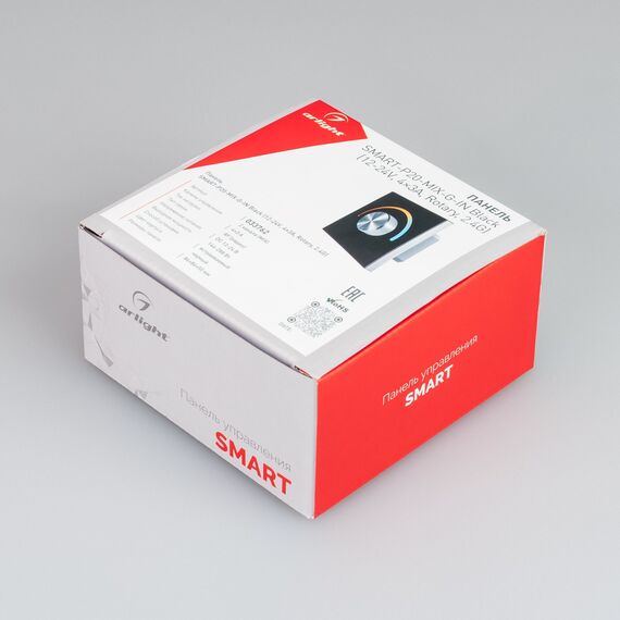 Arlight 033762 Панель SMART-P20-MIX-G-IN Black (12-24V, 4x3A, Rotary, 2,4G) (Arlight, IP20 Пластик, 5 лет) 033762, изображение 8