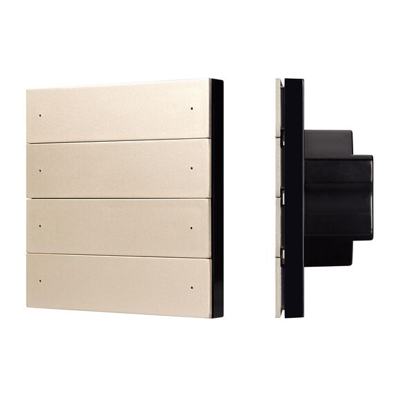 Arlight 039317 INTELLIGENT ARLIGHT Кнопочная панель SMART-DMX512-801-22-8G-8SC-DIM-IN Gold (230V, 2,4G) (IARL, IP20 Пластик, 5 лет) 039317, изображение 2